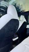 ApexModz Seat Backs Vegan Leather Seat Back Protectors Pair For Tesla Model X 2022-2024