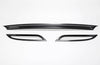 ApexModz Side Markers Carbon Fiber Effect Rear Fog Light Surround Trims For Tesla Model 3 2017-2023