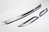 ApexModz Side Markers Chrome Rear Fog Light Surround Trims For Tesla Model 3 2017-2023
