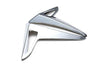 ApexModz Side Markers Chrome Wishbone Turn Signal Side Marker Surrounds for Tesla Model 3 2017-2023