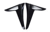 ApexModz Side Markers Gloss Black Wishbone Turn Signal Side Marker Surrounds for Tesla Model 3 2017-2023