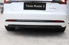 ApexModz Side Markers Rear Fog Light Surround Trims For Tesla Model 3 2017-2023