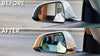 ApexModz Side Mirror Covers Convex Wide Angle Side Mirror Glass Replacements For Tesla Model Y 2020-2024