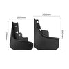 Tesla Model S 2021 Refresh & Plaid Mud Guards Flaps Available Now In Stock ApexModz Splash Guards 4Pcs Tesla Splash Guards Mud Flaps for Tesla Model S Plaid 2021-2024