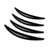 ApexModz Spoilers Gloss black Fender Splash Guards For Tesla Model 3 2017-2023