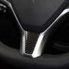 ApexModz Steering Wheel Mods Carbon Fiber Effect Steering Wheel Trim for Tesla Model X 2015-2021