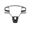 ApexModz Steering Wheel Mods Matte Carbon Fiber Steering Wheel Carbon Fiber Effect Overlay For Ford Mustang Mach-E 2021-2024