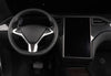 ApexModz Steering Wheel Mods Matte Silver Steering Wheel Fascia for Tesla Model X 2015-2021
