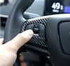 ApexModz Steering Wheel Mods Steering Wheel Carbon Fiber Effect Overlay For Ford Mustang Mach-E 2021-2024