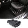Vegan Faux Leather Car Storage Box Trash Basket for Model Y ApexModz Storage Vegan Leather Passenger Seat Storage Box For Tesla Model Y 2021-2024