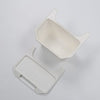 ApexModz Storage White Silicon Backseat Storage Box With Lid For Tesla Model Y 2020-2024