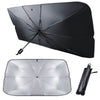 Windshield Sunshade Cover For Tesla Model Y 2021-2022 ApexModz Sunshade Collapsible sunshade for Tesla Model Y 2021-2024