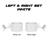 Retrofit Tesla Side Door Cup Holder for Tesla Model Y 2020-2022 ApexModz Trash can Left & Right Set White Retrofit Tesla Side Door Cup Holders V1 For Tesla Model Y 2020-2024