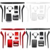 ApexModz Vehicle Decor Accessory Sets ABS Interior Mods Bundle Kit For Tesla Model 3 2021-2023