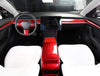ApexModz Vehicle Decor Accessory Sets ABS Interior Mods Bundle Kit For Tesla Model 3 2021-2023