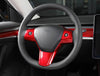 ApexModz Vehicle Decor Accessory Sets ABS Interior Mods Bundle Kit For Tesla Model 3 2021-2023