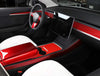ApexModz Vehicle Decor Accessory Sets ABS Interior Mods Bundle Kit For Tesla Model 3 2021-2023