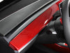 ApexModz Vehicle Decor Accessory Sets ABS Interior Mods Bundle Kit For Tesla Model 3 2021-2023