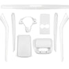 ApexModz Vehicle Decor Accessory Sets White Interior Bundle ABS Interior Mods Bundle Kit For Tesla Model 3 2021-2023