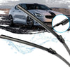 ApexModz Wipers Dual Rubber Strip Wiper Blades For Polestar 2 2020-2024